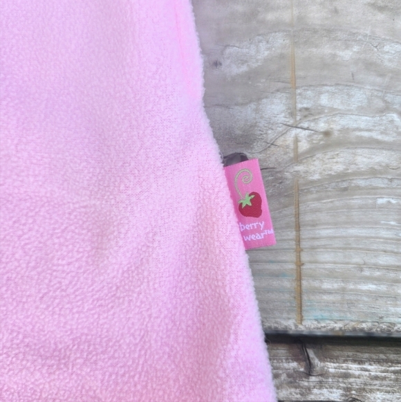 Vintage Strawberry Shortcake Berry Sweet Pink Kids Casual Dress RARE - Picture 2 of 6